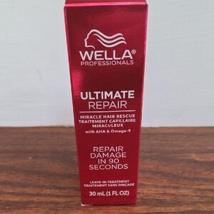 NIB Wella professionals Ultimate Repair Miracle hair rescue treatment 1 oz
